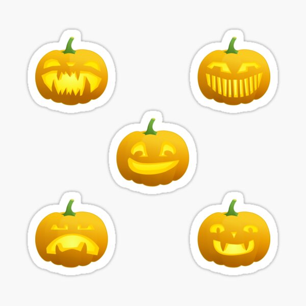 Item preview, Jack O Lantern Pumpkin Faces Halloween designed and sold by BunnyPrinceDegn.