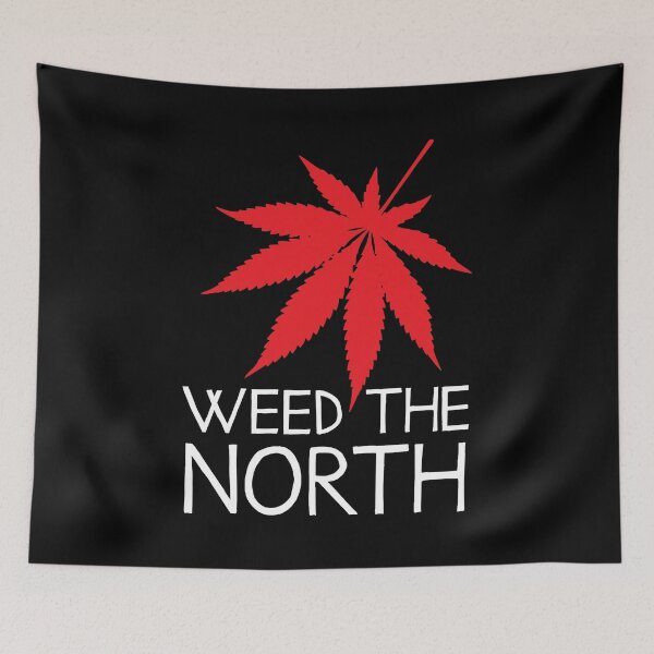 Item preview, Weed The North White Text designed and sold by CFox-Designs.