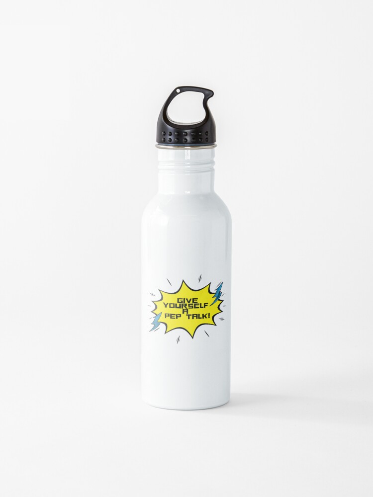 Botella de agua «¡Dése una charla animada!» de Positapparel | Redbubble Botella de agua «¡Dése una charla animada!» de Positapparel | Redbubble