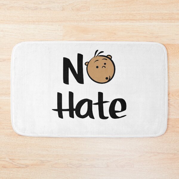 Item preview, No Hate Kid African American Cute Child With Frown designed and sold by ProjectX23.