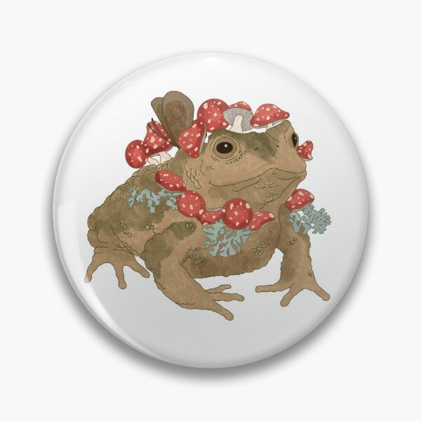 Item preview, Mushroom Frog designed and sold by Rebecca O’Connell.