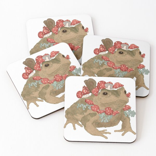 Item preview, Mushroom Frog designed and sold by Rebecca O’Connell.