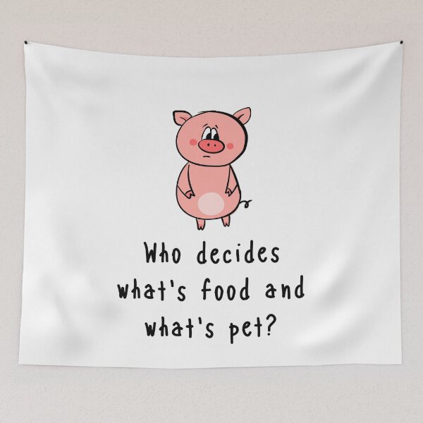 Item preview, Who Decides Whats Food And Whats Pet designed and sold by somebasic.