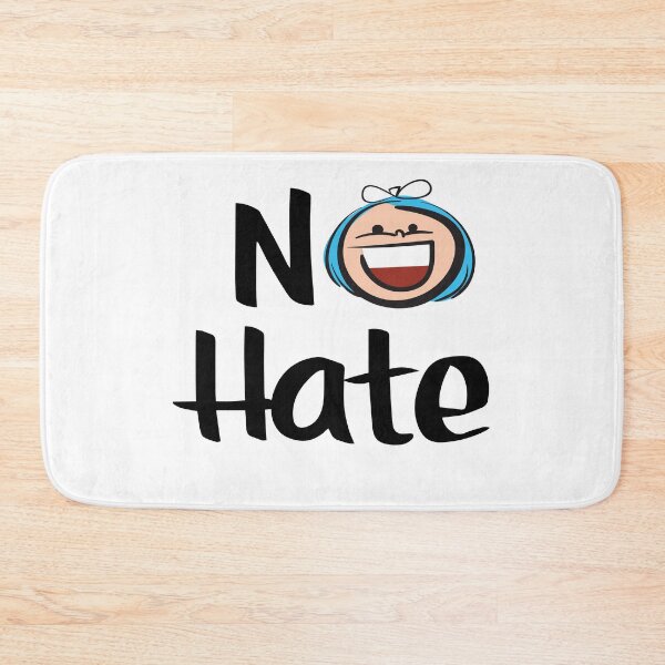 Item preview, No Hate Cute Kawaii Girl Kid Art Unity designed and sold by ProjectX23.