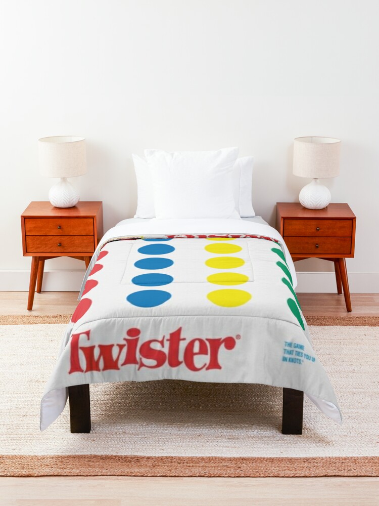 The Twister Game Blanket Throw Blanket for Sale by ACH-Designs