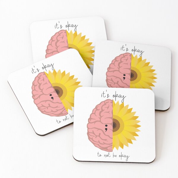 Item preview, it's okay to not be okay, mental health matters designed and sold by RainySundays.