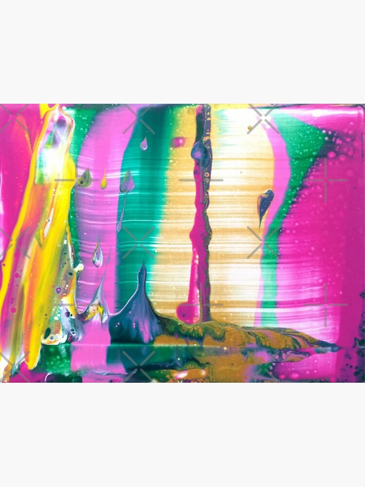 Abstract Painting-"Fruit Stripe"-Abstract Art-Pop Art by Matlgirl