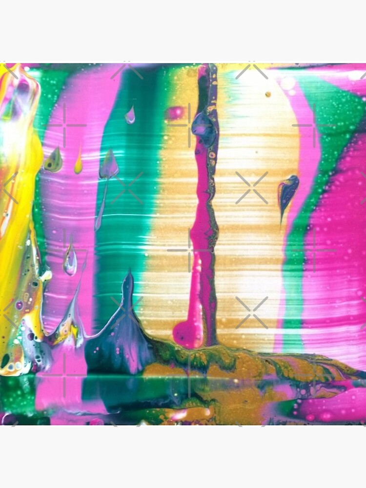 Abstract Painting-"Fruit Stripe"-Abstract Art-Pop Art by Matlgirl