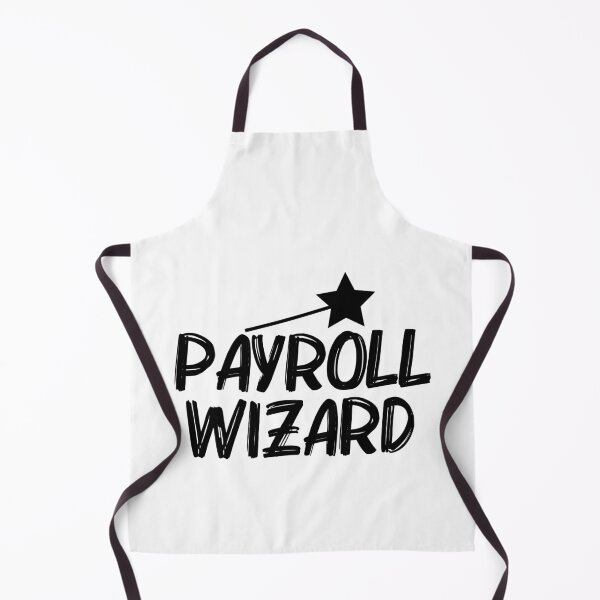 Item preview, PAYROLL WIZARD STAR Black Text HUMAN RESOURCES FUNNY OFFICE designed and sold by kwiebe34.
