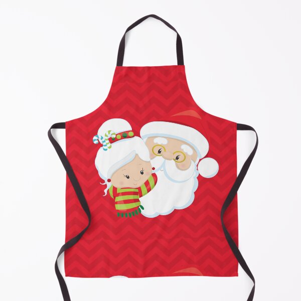 Item preview, Mr & Mrs Claus Chevron Background designed and sold by blayzeink.