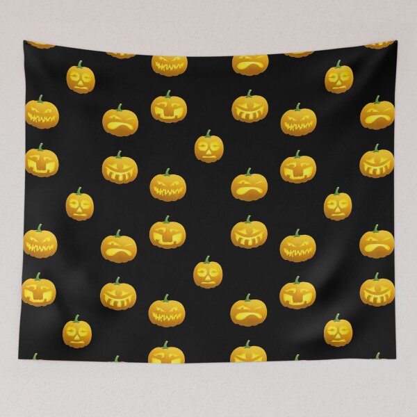 Item preview, Jack O Lantern Pumpkin Faces Halloween designed and sold by BunnyPrinceDegn.
