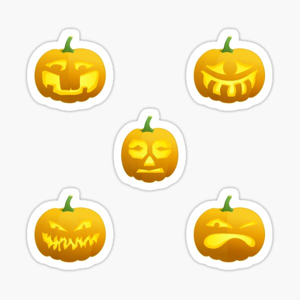 Item preview, Jack O Lantern Pumpkin Faces Halloween designed and sold by BunnyPrinceDegn.