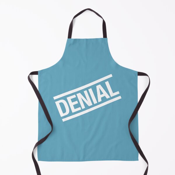 Item preview, Denial - White designed and sold by zebrafactory.