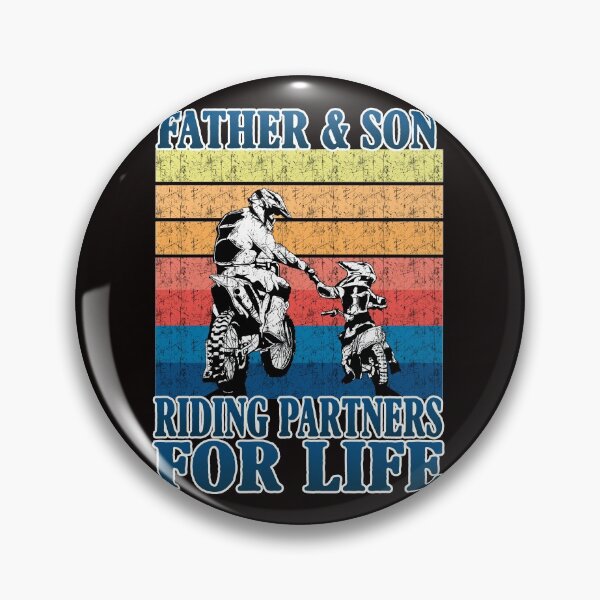 Item preview, Retro Vintage Father And Son Riding Partners For Life designed and sold by RessieSmitham.
