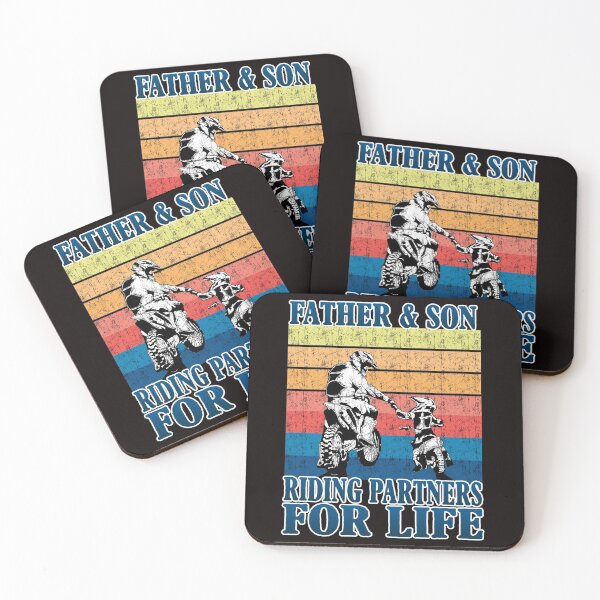Item preview, Retro Vintage Father And Son Riding Partners For Life designed and sold by RessieSmitham.