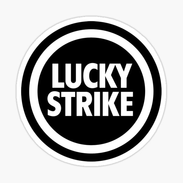 decals decalcomanie logo pour luky strike  divers  1/43 
