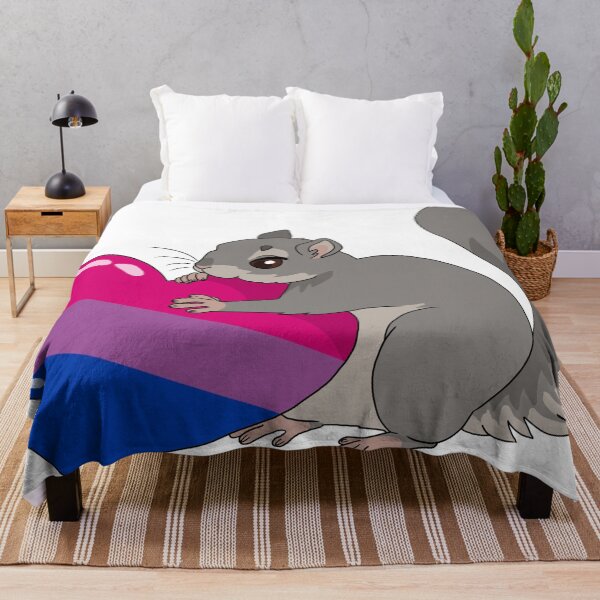Item preview, Bisexual flag Squirrel designed and sold by MistyFigs.