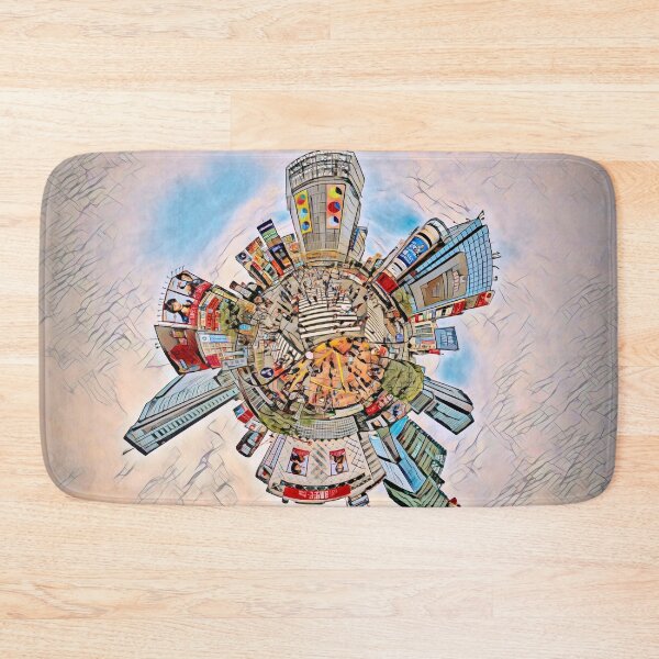 Item preview, Tiny Planet, Tokyo Skyline, Japan designed and sold by Marlene Watson-Hall.