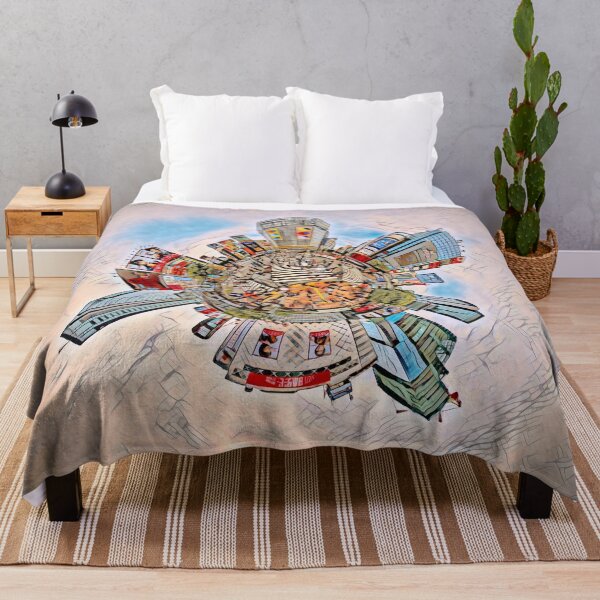 Item preview, Tiny Planet, Tokyo Skyline, Japan designed and sold by Marlene Watson-Hall.