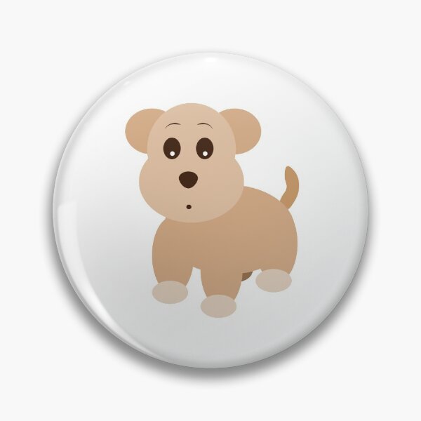 Artikelvorschau, Brauner Hundekarikatur auf Seite. Fun Design für DOG LOVERS Club entworfen und verkauft von jennythip.