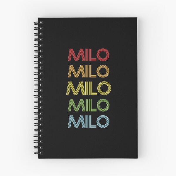 Item preview, Milo Name - Multi Colored Custom Name Gift For Milo designed and sold by MariaLeona.