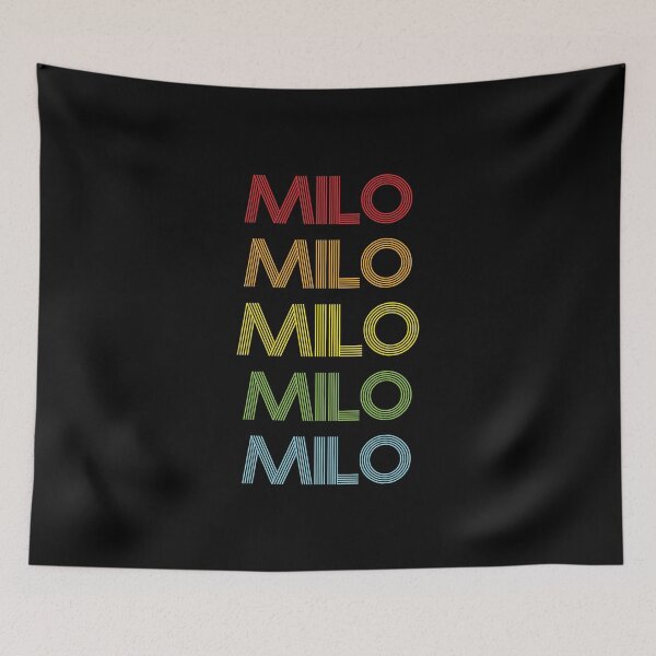 Item preview, Milo Name - Multi Colored Custom Name Gift For Milo designed and sold by MariaLeona.