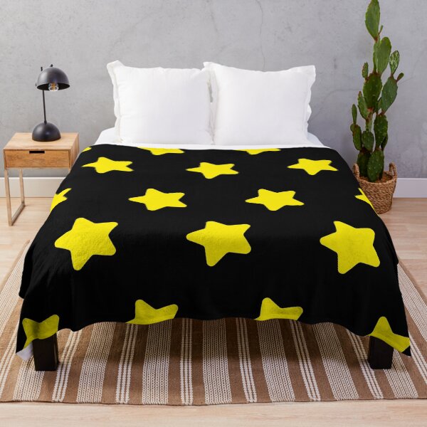 Item preview, Yellow Stars in Black designed and sold by Moyanana.