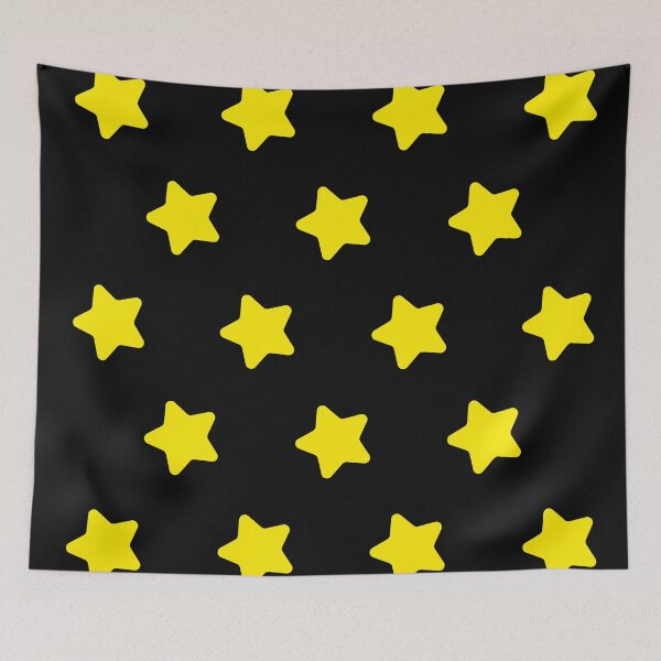 Item preview, Yellow Stars in Black designed and sold by Moyanana.