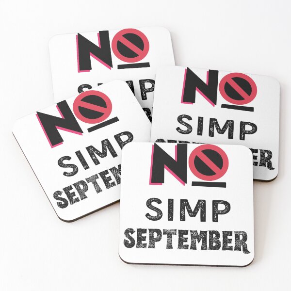 Item preview, No Simp September designed and sold by Quadghouls.