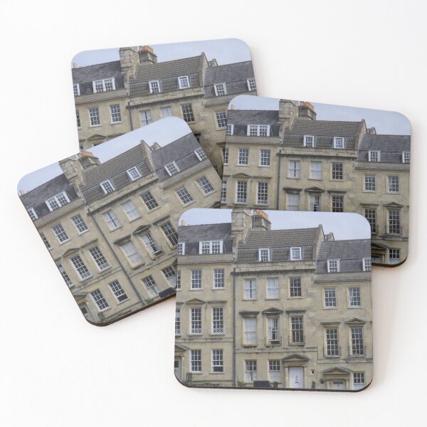 Item preview, Crooked Georgian Houses designed and sold by Zandria Kajewski.