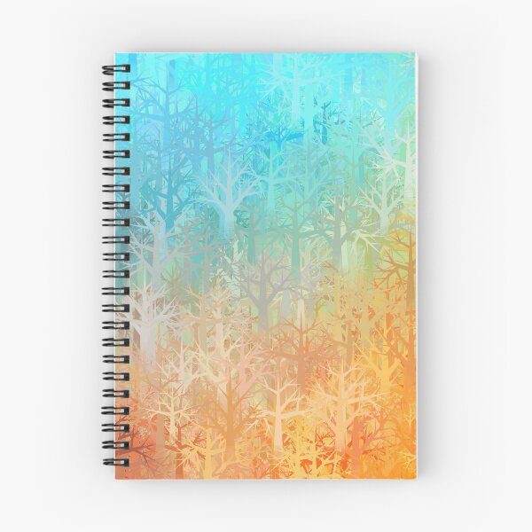 Item preview, Colorful trees rainbow forest designed and sold by Red Witch Art.