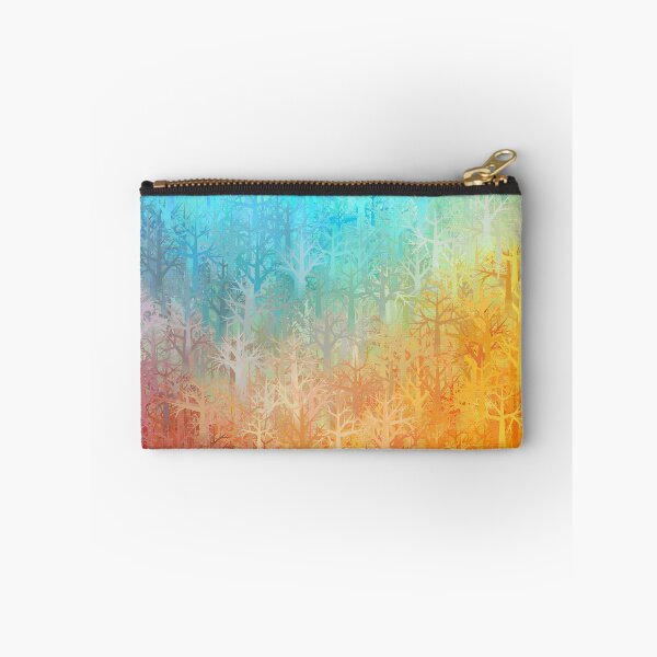 Item preview, Colorful trees rainbow forest designed and sold by Red Witch Art.