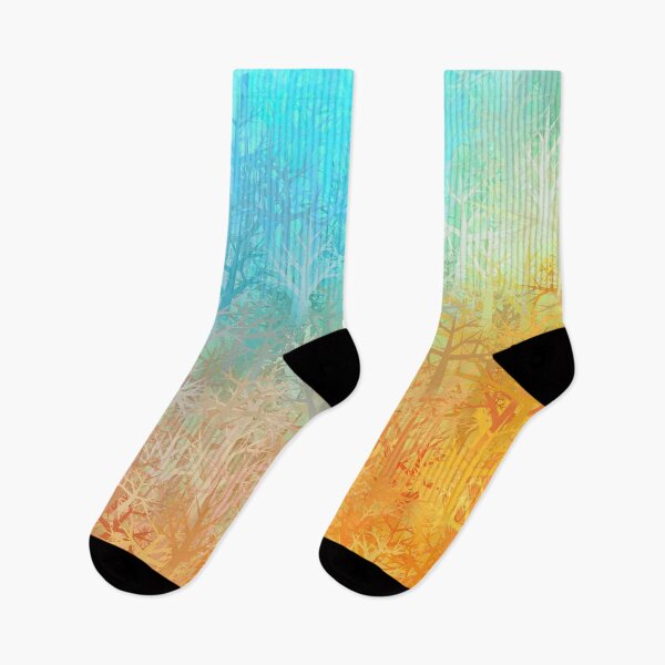 Item preview, Colorful trees rainbow forest designed and sold by Red Witch Art.