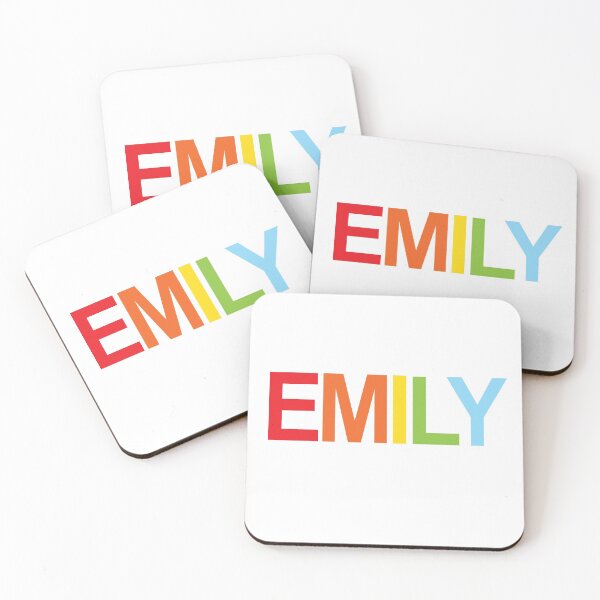 Item preview, Emily Rainbow Name designed and sold by emwing14.