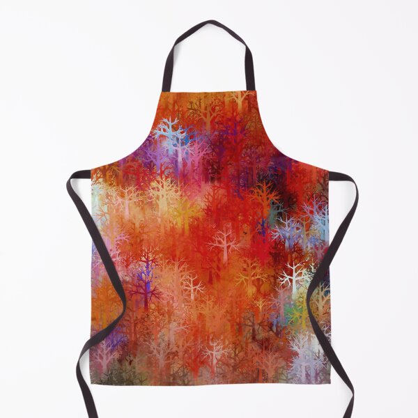 Item preview, Colorful trees rainbow forest designed and sold by Red Witch Art.