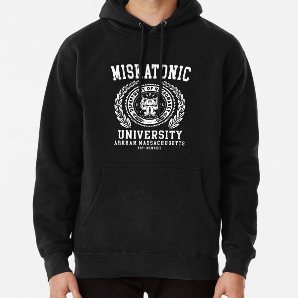 CTHULU AND LOVECRAFT - MISKATONIC UNIVERSITY Pullover Hoodie