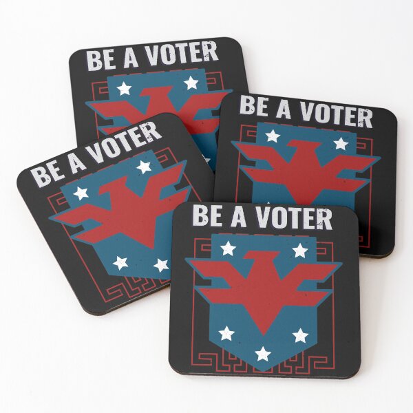 Item preview, Be A Voter Save America - Shield designed and sold by Coder-T.