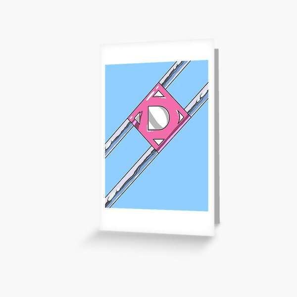 Diaperman Logo Greeting Card