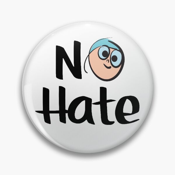 Item preview, No Hate Cute Kawaii Girl Kid Art Unity designed and sold by ProjectX23.