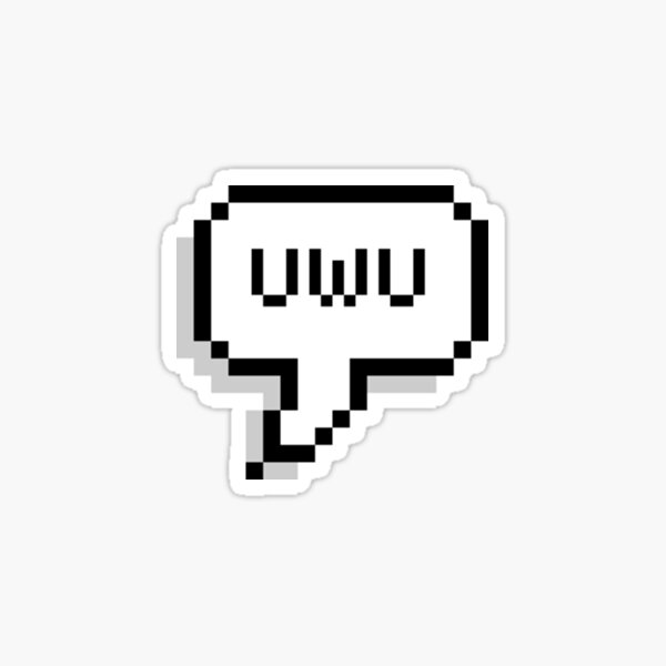 Artikel-Vorschau von uwu subtile asiatische Merkmale kantonesische Sprechblase, designt und verkauft von goodnfresh.