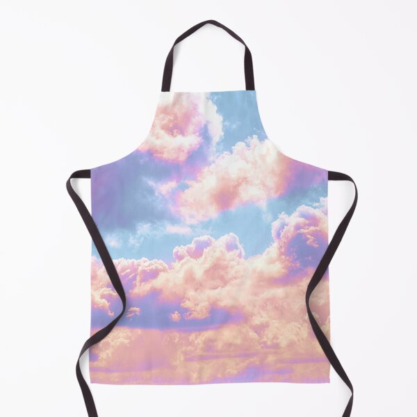 Item preview, Dreamy Cloudy Sky - Soft Aesthetic Pastel Pink Sunrise designed and sold by Neon Purple Noodle Bar.