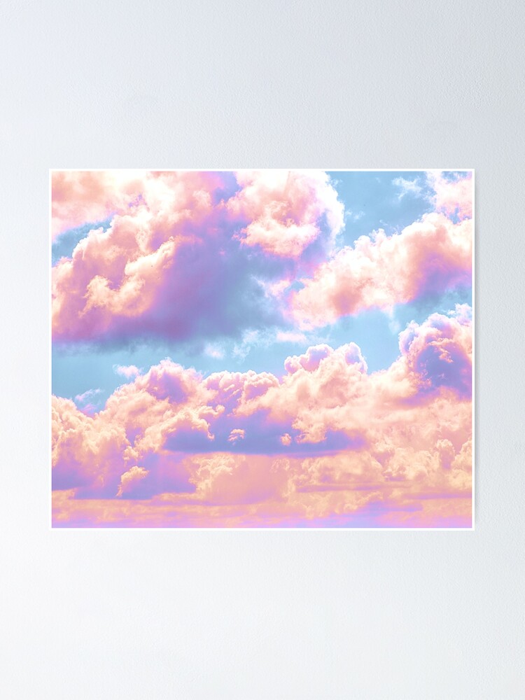 The mood is romantic, aesthetic. Flowers, moons, clouds, crystals