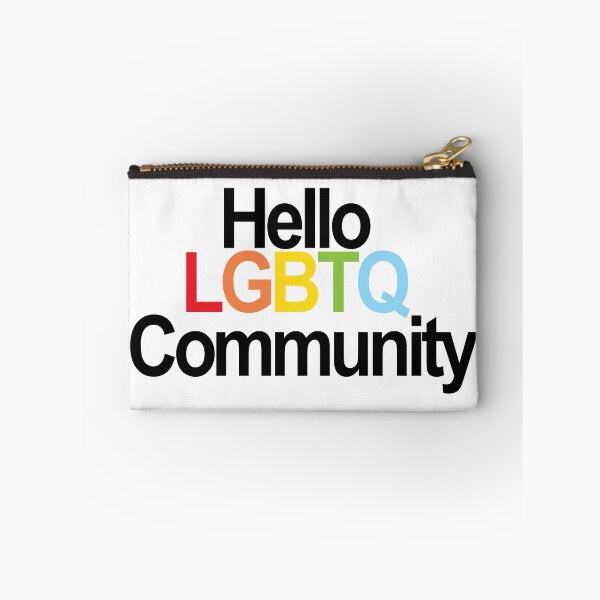 Item preview, hello LGBTQ community rainbow - 2 designed and sold by emwing14.