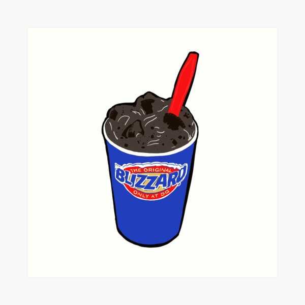 Dairy Queen Blizzard Art Prints | Redbubble