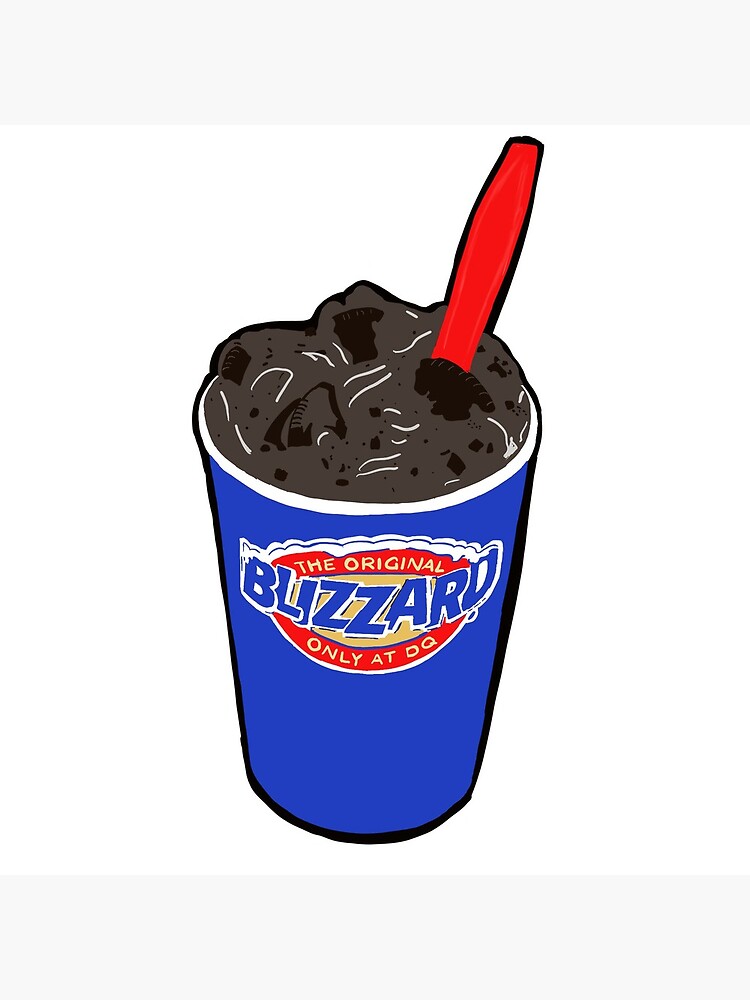 "Dairy Queen Blizzard" Canvas Print for Sale by laurensivak Redbubble