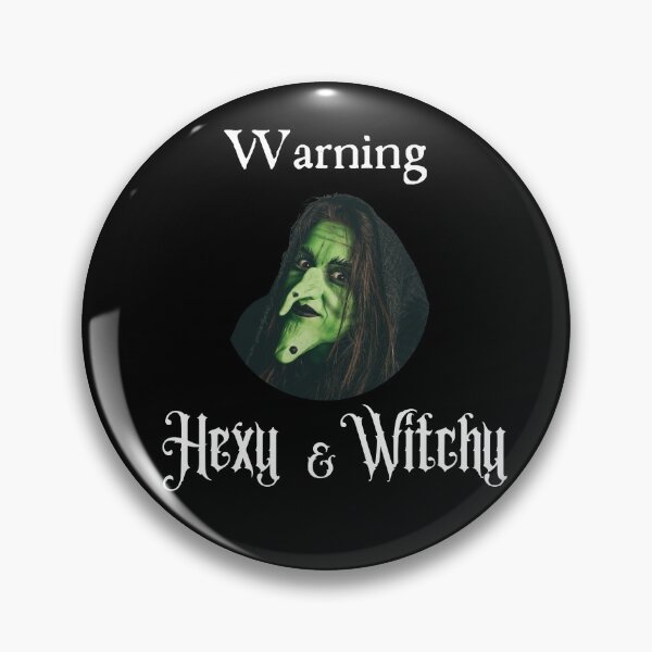 Item preview, Warning - Hexy & Witchy - Halloween Humour Real Witch Design designed and sold by CheckOutOz.