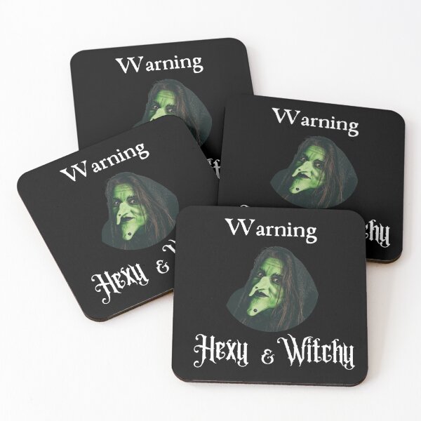 Item preview, Warning - Hexy & Witchy - Halloween Humour Real Witch Design designed and sold by CheckOutOz.