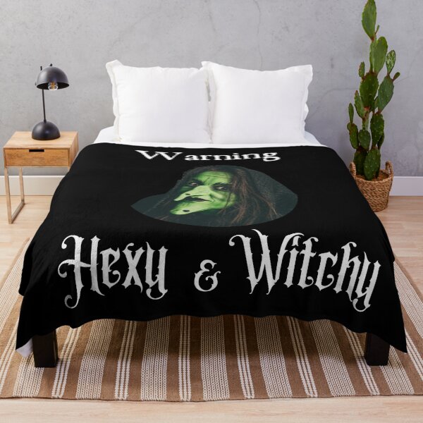 Item preview, Warning - Hexy & Witchy - Halloween Humour Real Witch Design designed and sold by CheckOutOz.