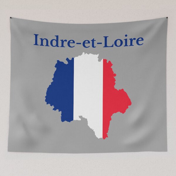 Item preview, Indre-et-Loire Map, France, French Department designed and sold by marosharaf.