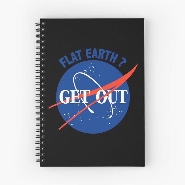 Item preview, Nasa. Flat Earth? Get Out. designed and sold by BlackMorelli.